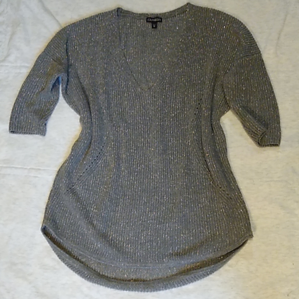 Express half sleeve sweater.